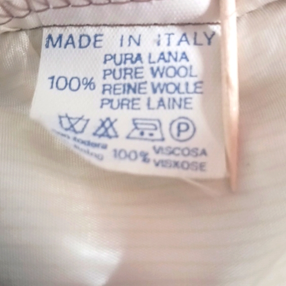 Zanella Pure Wool Pants,32, Brown & Multicolor Threading. - Picture 8 of 12